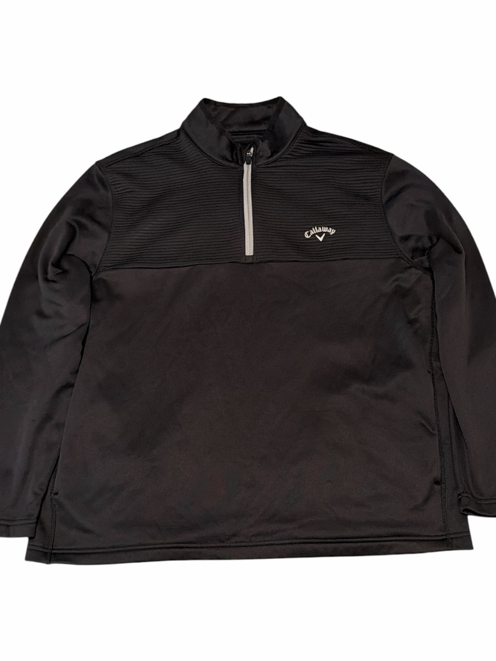 Callaway Golf athletic Drifit 1/4 quarter Zip jacket Long Sleeve Pullover Large - Picture 2 of 6
